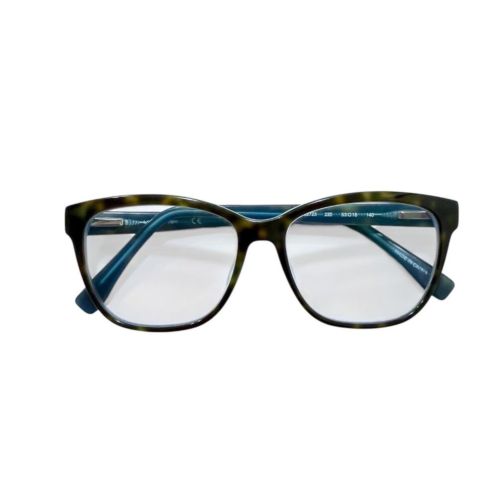 Lacoste L2723 220 Eyeglass Frames Green Havana Azure with Rx Lenses 53-15-140